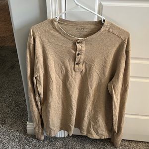 J-Crew Button up shirt, Size Large